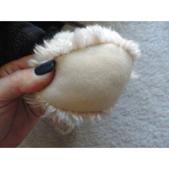 Vtg Plush Teddy Bear With Alpine Snow Skis & Poles 18″ Winter Scarf Stocking Cap - Picture 9 of 9